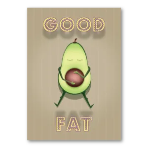 P04 Good Fat C Brown A4 Portrait