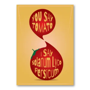 You Say Tomato