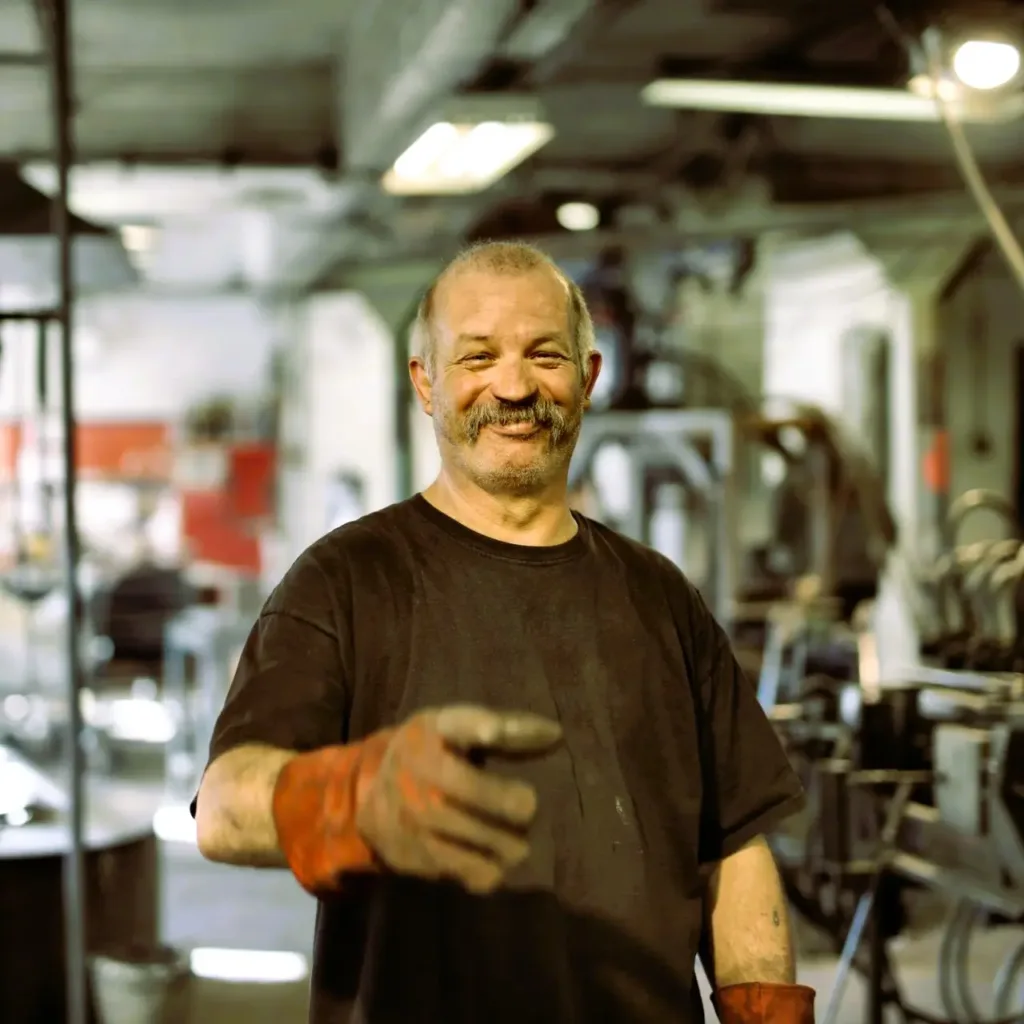 handyman in workshop
