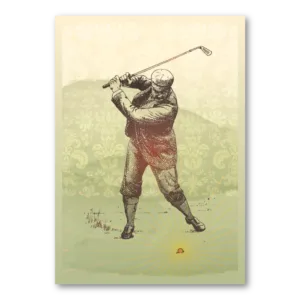 Vintage Golfer 1