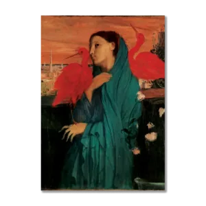 Woman With Ibis