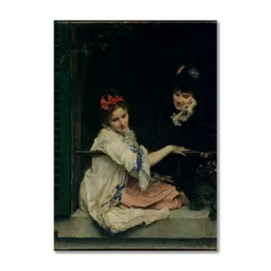 Girls at Window