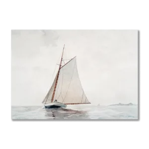 Sailing off Gloucester