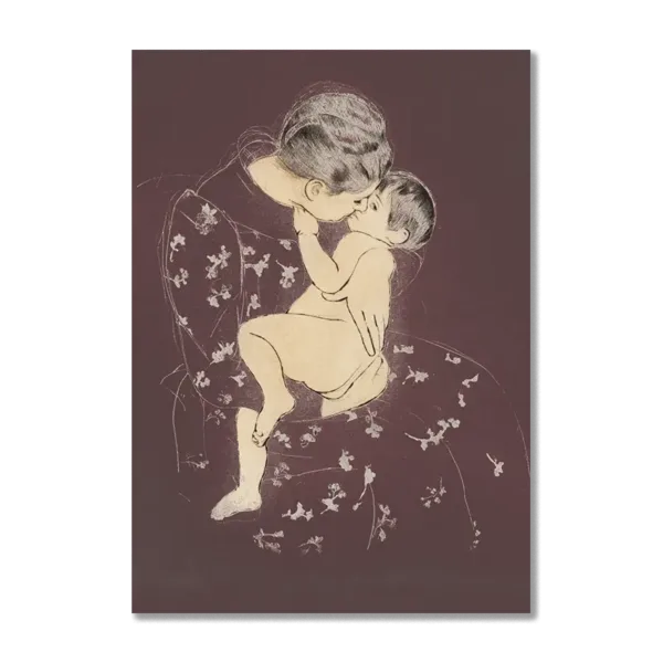 WA44P04A marie cassat mothers kiss