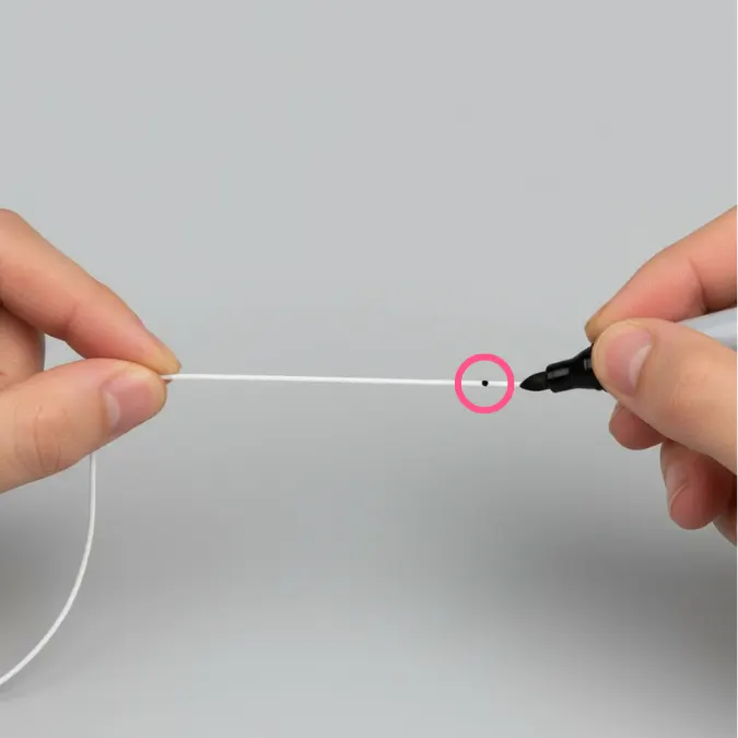 make wall art hang kits at home step3